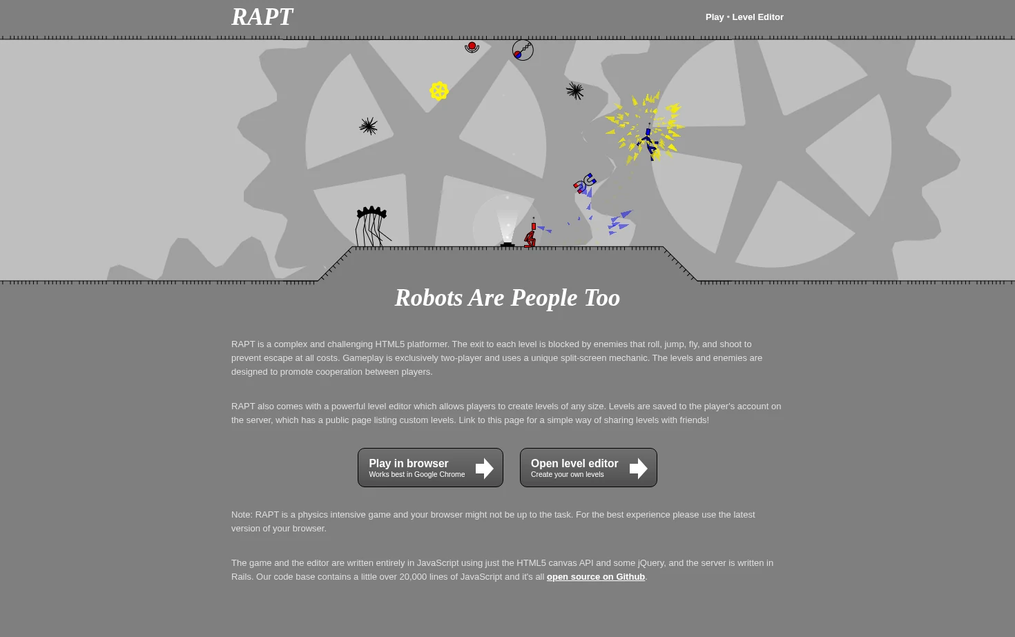 Robots Are People Too 页面快照